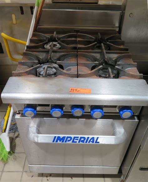 imperial 4 burner gas stove